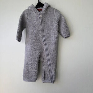 Baby Bear Sherpa Hooded‎ One-Piece 6-9M 7 for all mankind